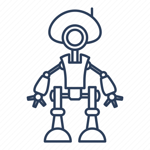Robot, ia, ai, cyborg, cute, future, bot icon - Download on Iconfinder