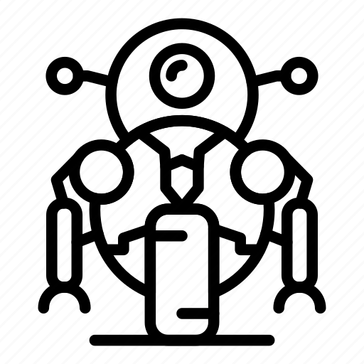Bike, business, food, frame, logo, robot, silhouette icon - Download on Iconfinder