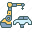 car, manufacture, factory, industry, robot 