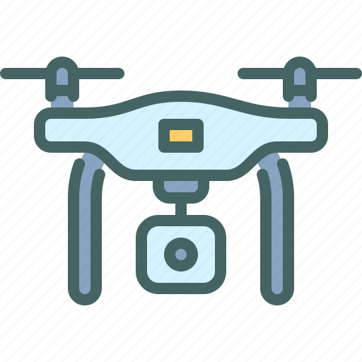Drone, technology, gadget, camera, robot icon - Download on Iconfinder