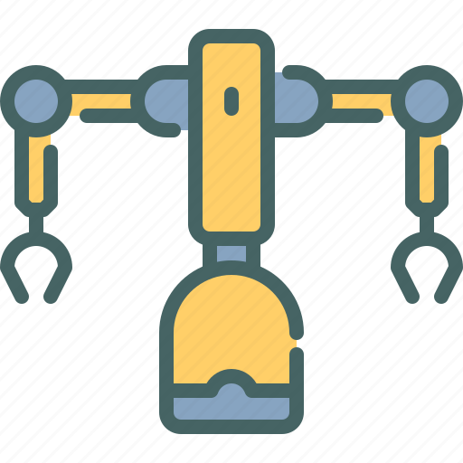 Robot, arm, industry, technology, machine icon - Download on Iconfinder