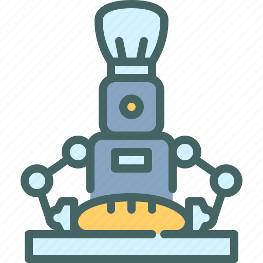Robot, cook, cooking, technology, assistant icon - Download on Iconfinder