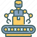 robot, worker, industry, technology, futuristic