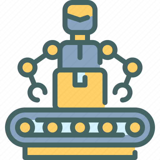 Robot, worker, industry, technology, futuristic icon - Download on Iconfinder