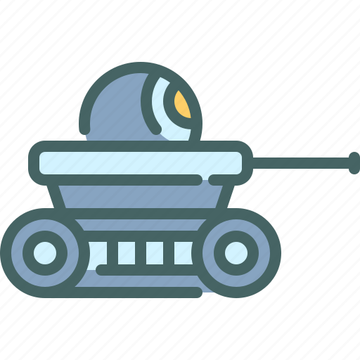 Tank, robot, military, technology, futuristic icon - Download on Iconfinder