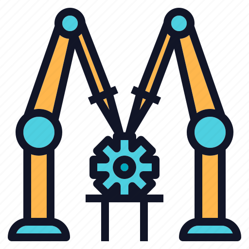 Assembly, engineering, machine, robot, robotics icon - Download on Iconfinder