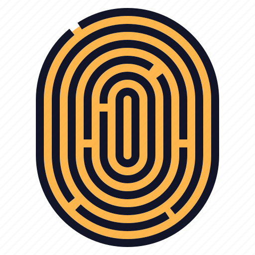 Fingerprint, id, identity, scan, security, biometric icon - Download on Iconfinder