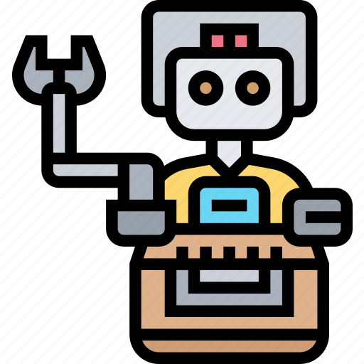 Diligent, robot, toy, programming, technology icon - Download on Iconfinder