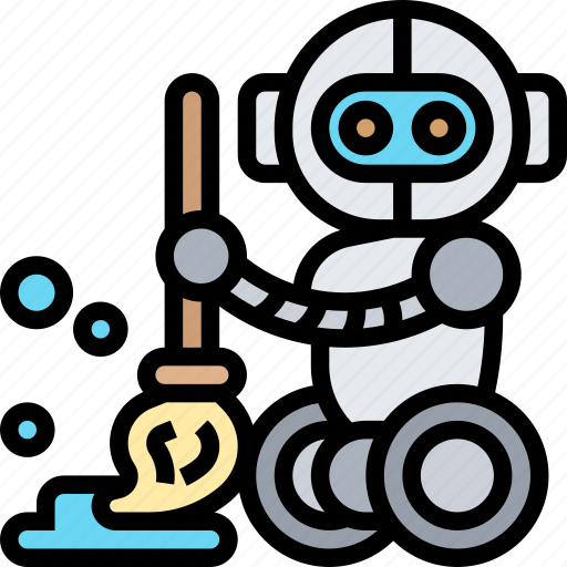 Domestic, robots, automatic, cleaning, housework icon - Download on Iconfinder