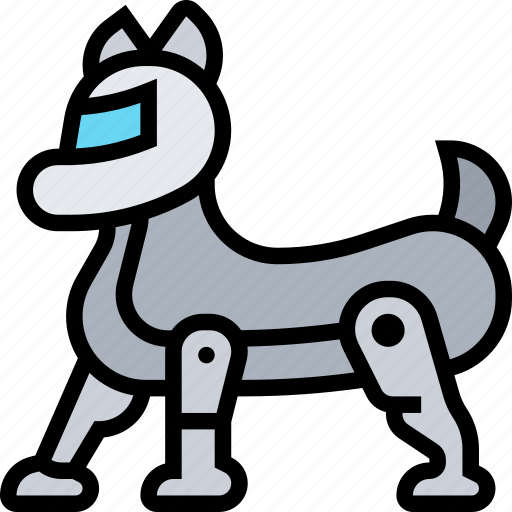 Entertainment, robotic, dog, pet, guard icon - Download on Iconfinder