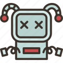 robot, error, trouble, failed, fix