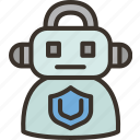 robot, security, artificial, data, protection