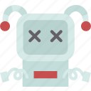 robot, error, trouble, failed, fix