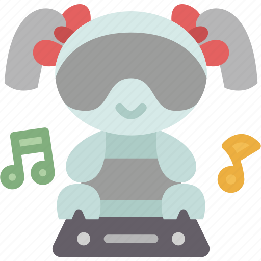 Robotic, dj, music, sound, entertainment icon - Download on Iconfinder