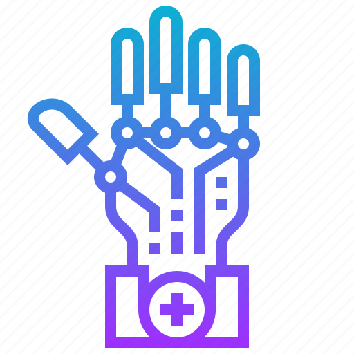 Artificial, engineering, hand, intelligence, robotic, technology icon - Download on Iconfinder