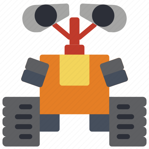Droid, mechanical, robots, wall e icon - Download on Iconfinder