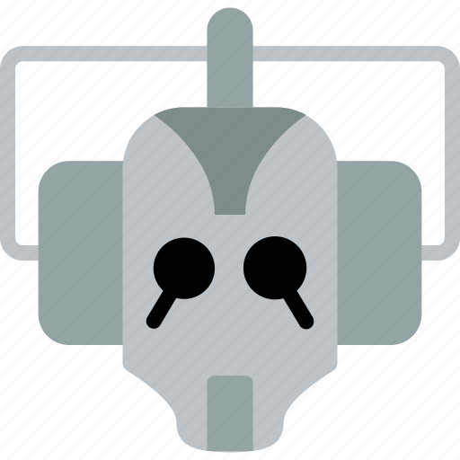 Cyberman, doctor who, film, robots, tv icon - Download on Iconfinder