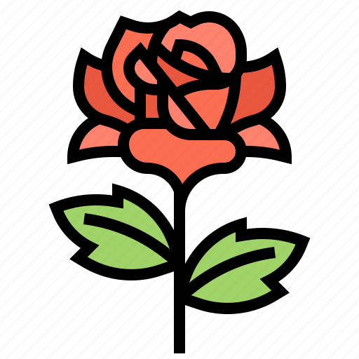 Flower, plant, prickie, rose, valentine icon - Download on Iconfinder