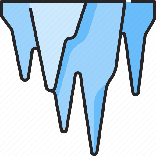 Stalactite, nature, ice, cave, stone, geology, minerals icon - Download on Iconfinder