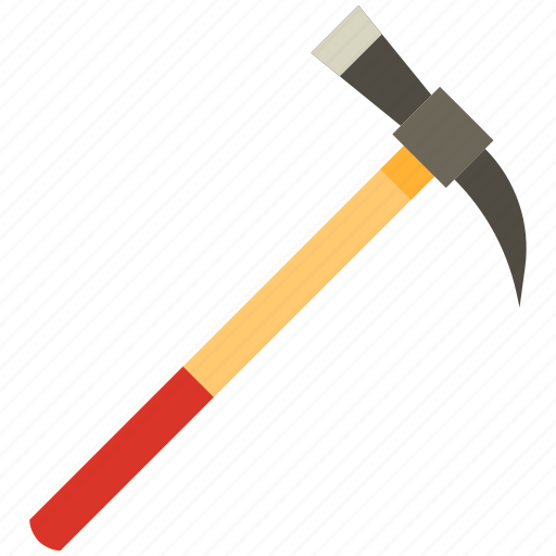 Mattock, pick mattock, globe, geography, pickaxe, mining, geology icon - Download on Iconfinder