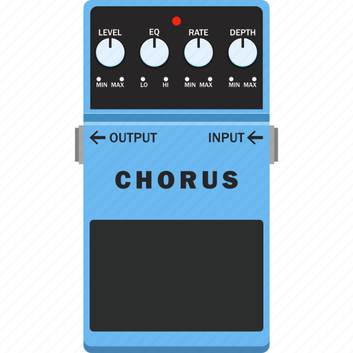 Chorus, effect, guitar, pedal icon - Download on Iconfinder