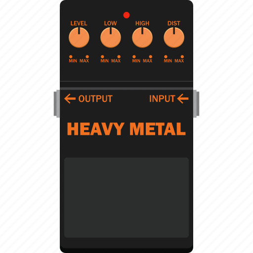 Effect, guitar, metal, pedal icon - Download on Iconfinder