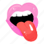 open mouth, oral, gaping mouth, tongue, female lips 