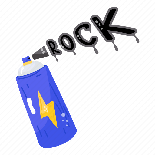 Tin pack, energy drink, booster drink, beverage, rock drink sticker - Download on Iconfinder