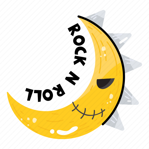 Night, moon, nature, nighttime, crescent sticker - Download on Iconfinder