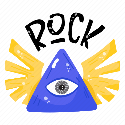 Chakra, third eye, pyramid, eye, egyptian eye sticker - Download on Iconfinder