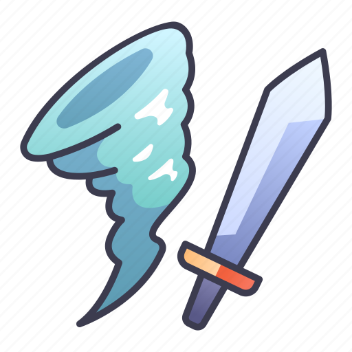 Ability, game, magic, skill, storm, swords icon - Download on Iconfinder