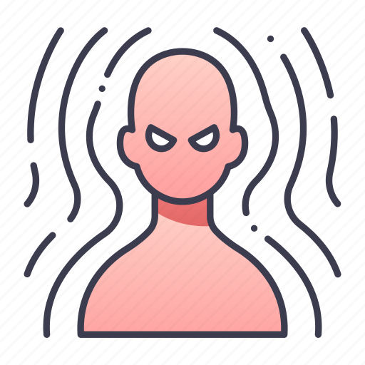 Anger, angry, aura, human, person, power, rage icon - Download on Iconfinder