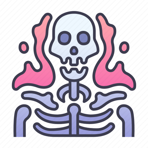 Fantasy, horror, skeleton, skull, spirit, undead icon - Download on Iconfinder