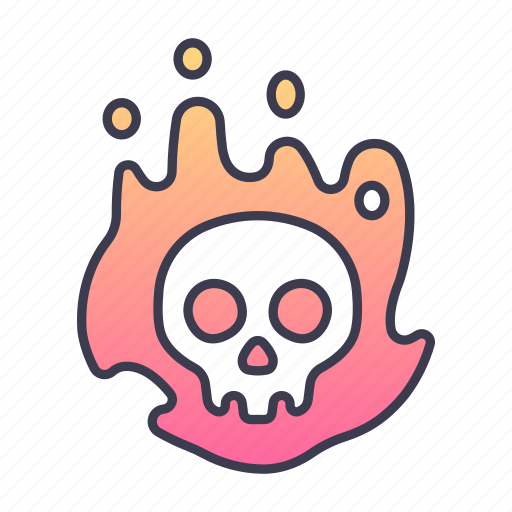 Dark, death, evil, halloween, horror, skeleton, skull icon - Download on Iconfinder