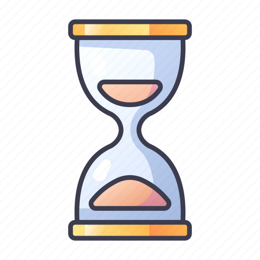 Clock, countdown, deadline, glass, hourglass, time, timer icon - Download on Iconfinder
