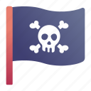 bone, crossbones, danger, death, flag, pirate, skull
