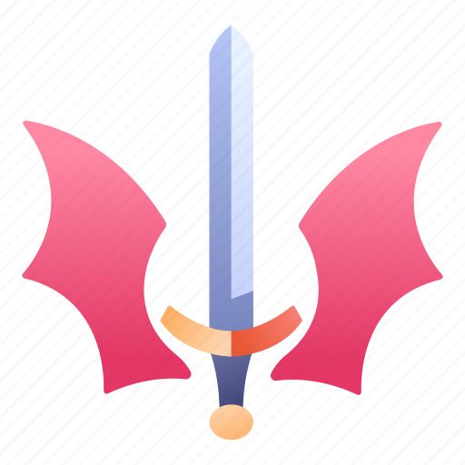 Dragon, fantasy, hero, knight, medieval, rpg, sword icon - Download on Iconfinder