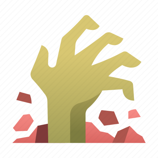 Dead, grave, hand, horror, rising, undead, zombie icon - Download on Iconfinder