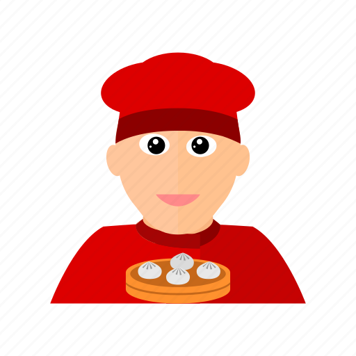 Chef, china, chinese, dumplings, steam, xiao long bao icon - Download on Iconfinder