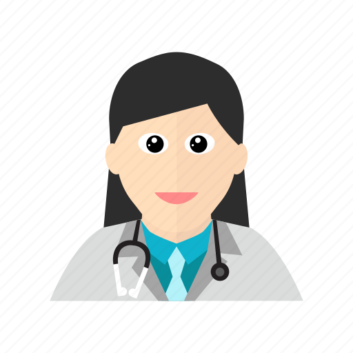 Doctor, female, hospital, stethoscope, treatment icon - Download on Iconfinder