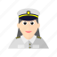 avatar, female, navy, officer, uniform 