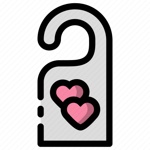 Couple, honeymoon, prohibited, room icon - Download on Iconfinder