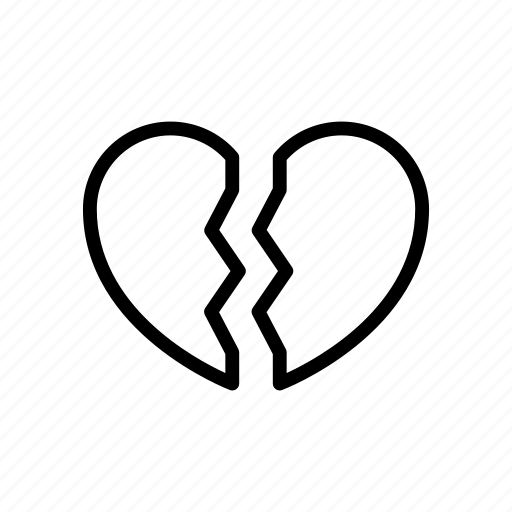 Breakup, broken, emotional, sad, unhappy icon - Download on Iconfinder