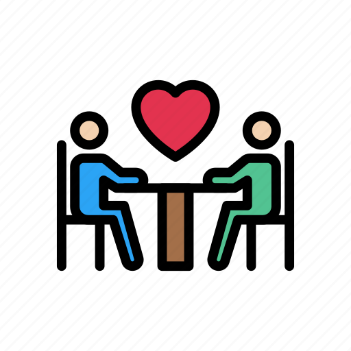 Couple, dating, heart, love, valentine icon - Download on Iconfinder