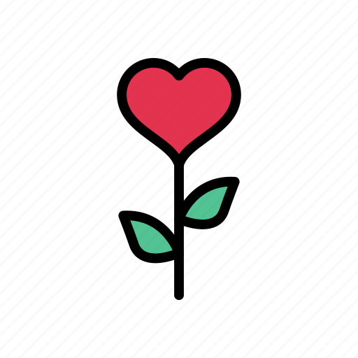 Care, growth, heart, love, romance icon - Download on Iconfinder