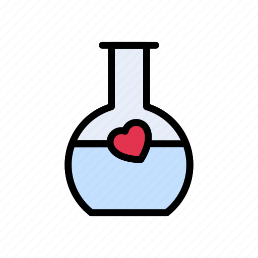 Beaker, dating, heart, love, valentine icon - Download on Iconfinder