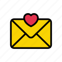 dating, email, heart, love, message 