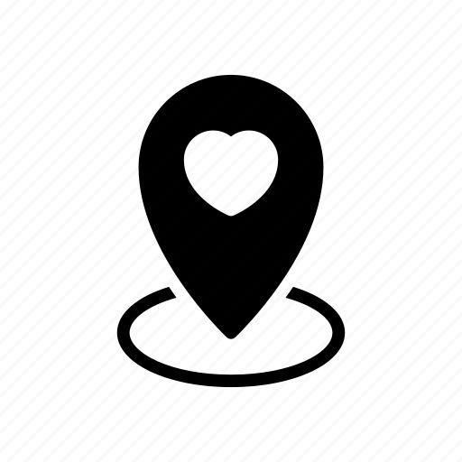 Dating, location, love, map, point icon - Download on Iconfinder