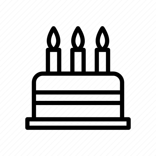 Birthday, cake, candles, dating, sweet icon - Download on Iconfinder