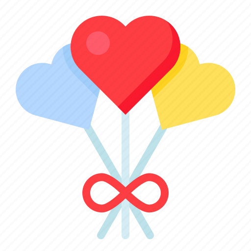 Balloon, heart, love, romance, romantic, valentine icon - Download on Iconfinder